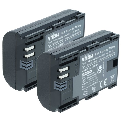 Batteria per canon - 2x,